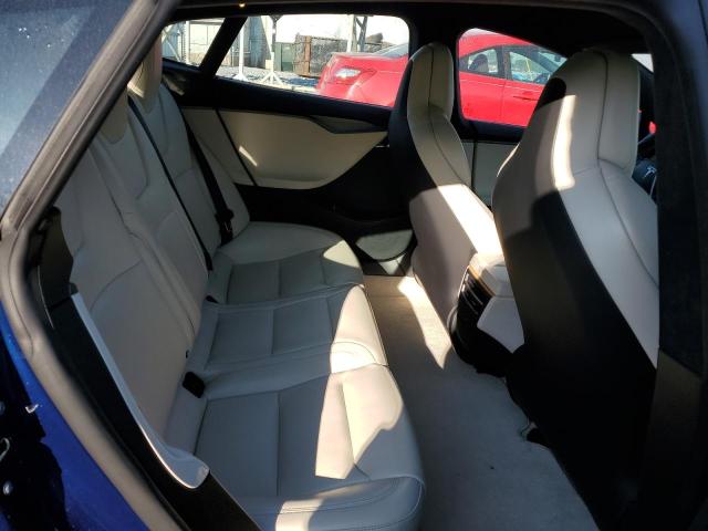 5YJSA1E23LF352260 - 2020 TESLA MODEL S Կապույտ լուսանկար 10