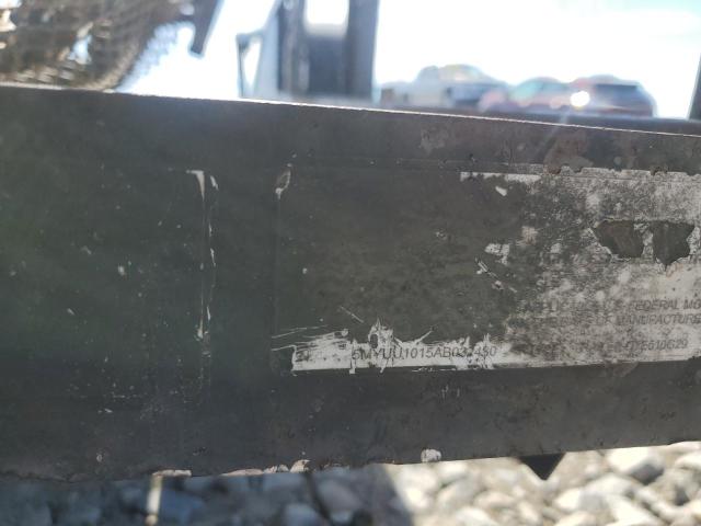 5MYUU1015AB032480 - 2009 UTILITY TRAILER Negro foto 10