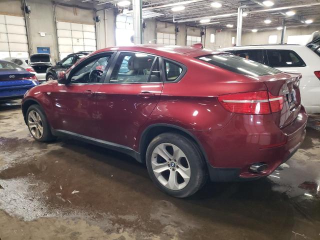 5UXFG43578LJ36591 - 2008 BMW X6 XDRIVE35I BURGUNDY photo 2