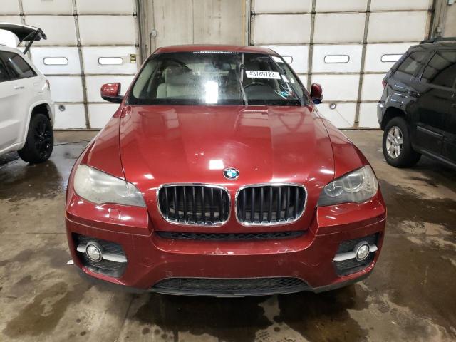 5UXFG43578LJ36591 - 2008 BMW X6 XDRIVE35I BURGUNDY photo 5