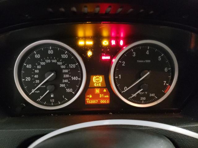 5UXFG43578LJ36591 - 2008 BMW X6 XDRIVE35I Bordeaux Foto 9