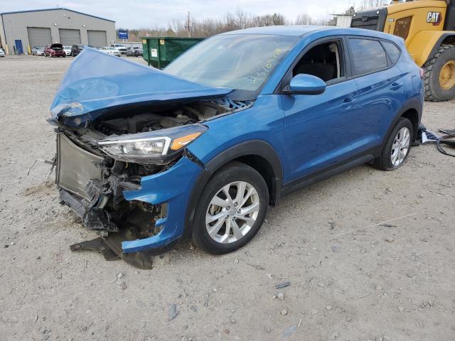 KM8J2CA47MU298770 - 2021 HYUNDAI TUCSON SE BLUE photo 1