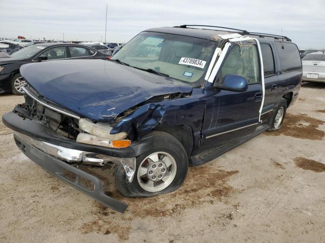 3GNEC16TX1G206872 - 2001 CHEVROLET SUBURBAN C1500 BLUE photo 1