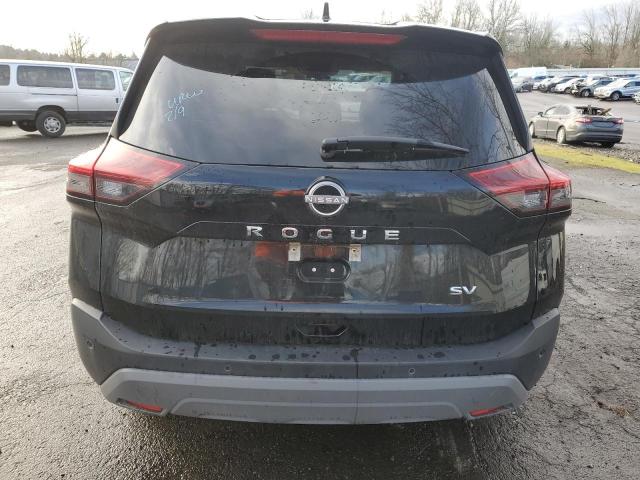 5N1BT3BA1PC797757 - 2023 NISSAN ROGUE SV BLACK photo 6