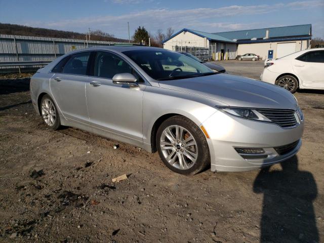 3LN6L2LU3DR824507 - 2013 LINCOLN MKZ HYBRID SILVER photo 4