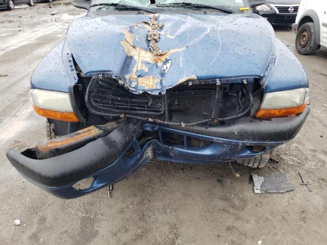 1D7HG38N03S124204 - 2003 DODGE DAKOTA QUAD SPORT BLUE photo 11