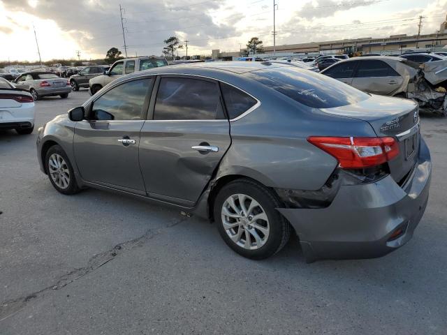 3N1AB7AP5JY262030 - 2018 NISSAN SENTRA S GRAY photo 2