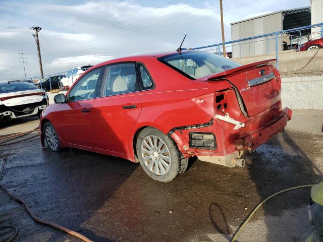 JF1GE61698H513434 - 2008 SUBARU IMPREZA SE 2.5I RED photo 2