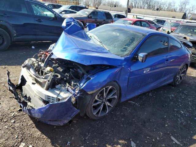 2HGFC3A59KH750476 - 2019 HONDA CIVIC SI BLUE photo 1