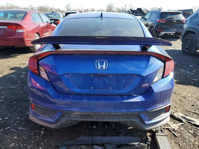 2HGFC3A59KH750476 - 2019 HONDA CIVIC SI BLUE photo 6