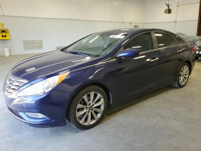 5NPEC4AC9DH597350 - 2013 HYUNDAI SONATA SE BLUE photo 1