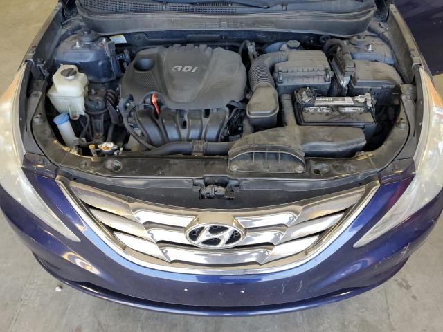 5NPEC4AC9DH597350 - 2013 HYUNDAI SONATA SE BLUE photo 11