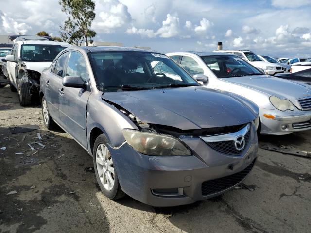 JM1BK12G971744025 - 2007 MAZDA 3 I GRAY photo 4