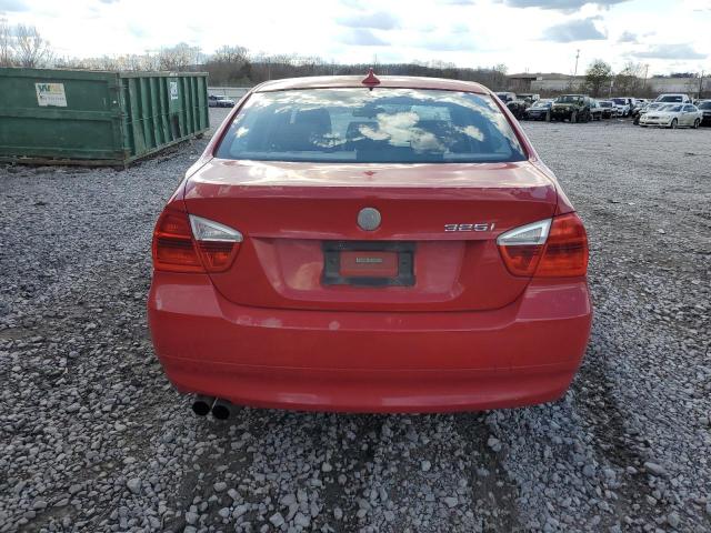 WBAVB135X6KX35561 - 2006 BMW 325 I RED photo 6