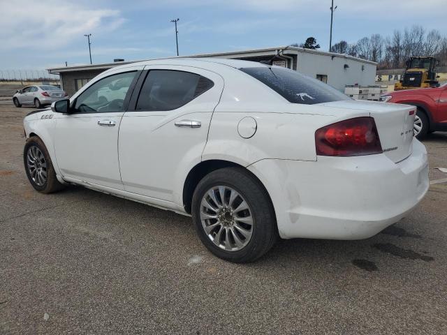 1C3CDZAB9CN128335 - 2012 DODGE AVENGER SE WHITE photo 2