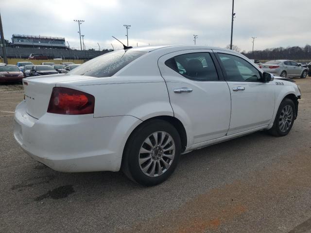 1C3CDZAB9CN128335 - 2012 DODGE AVENGER SE WHITE photo 3