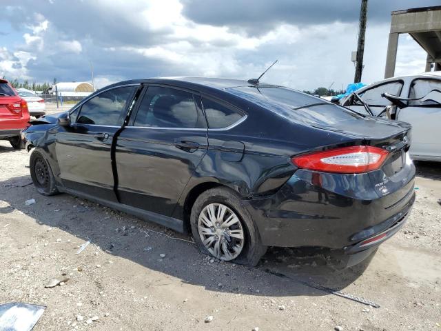 1FA6P0G7XE5384622 - 2014 FORD FUSION S BLACK photo 2