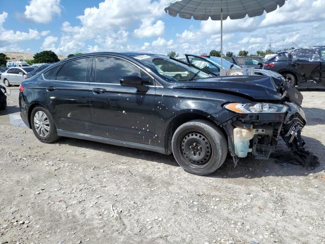 1FA6P0G7XE5384622 - 2014 FORD FUSION S BLACK photo 4