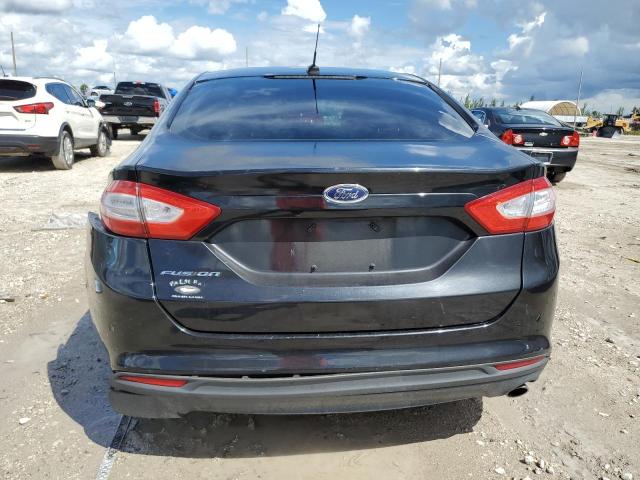 1FA6P0G7XE5384622 - 2014 FORD FUSION S BLACK photo 6