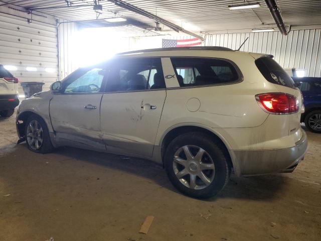 5GAEV23738J265174 - 2008 BUICK ENCLAVE CXL WHITE photo 2