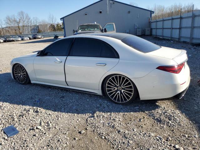 W1K6G6DBXNA143520 - 2022 MERCEDES-BENZ S 500 4MATIC WHITE photo 2