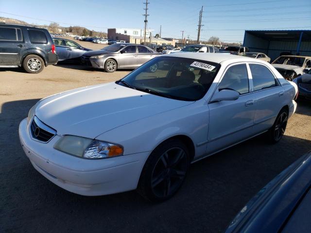 1YVGF22D225270484 - 2002 MAZDA 626 ES WHITE photo 1