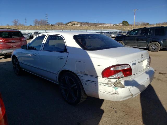 1YVGF22D225270484 - 2002 MAZDA 626 ES WHITE photo 2