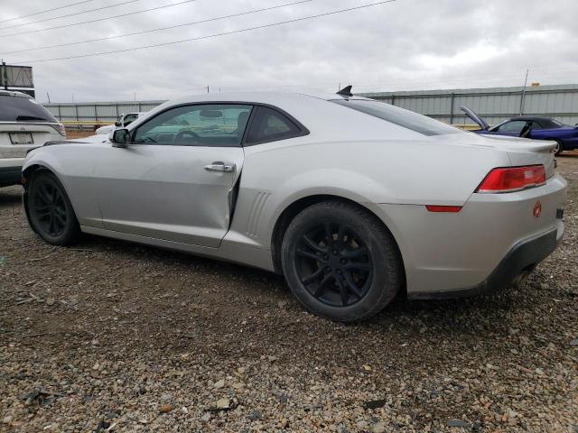 2G1FB1E39E9310926 - 2014 CHEVROLET CAMARO LT SILVER photo 2