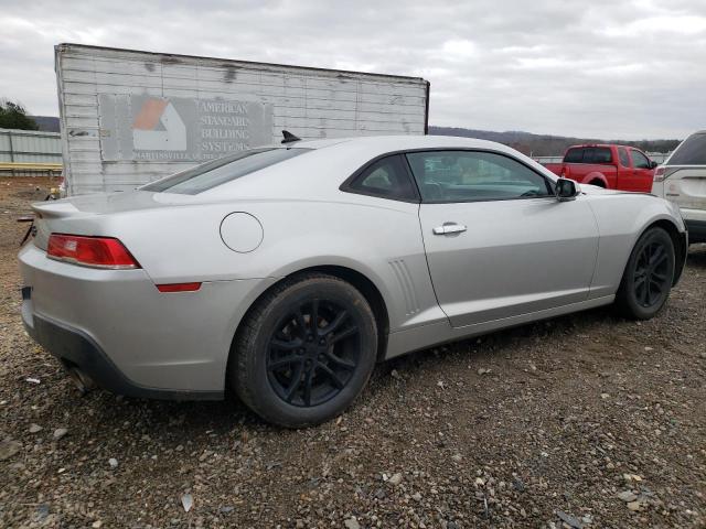 2G1FB1E39E9310926 - 2014 CHEVROLET CAMARO LT SILVER photo 3