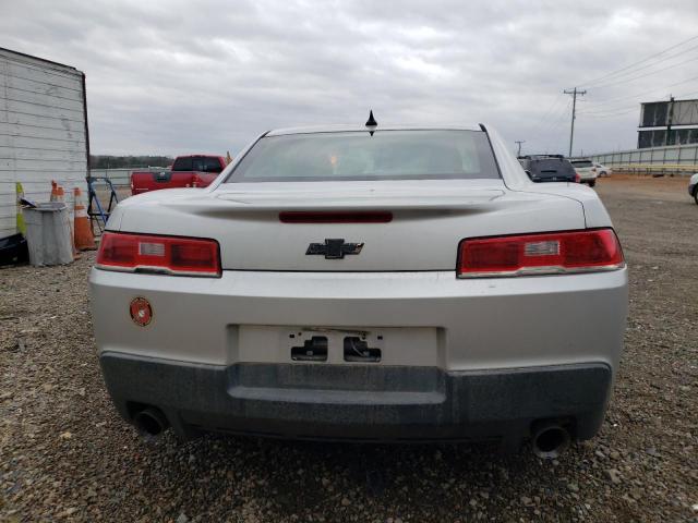 2G1FB1E39E9310926 - 2014 CHEVROLET CAMARO LT SILVER photo 6