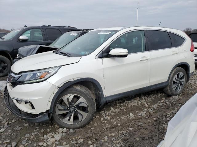 5J6RM4H98GL090605 - 2016 HONDA CR-V TOURING WHITE photo 1