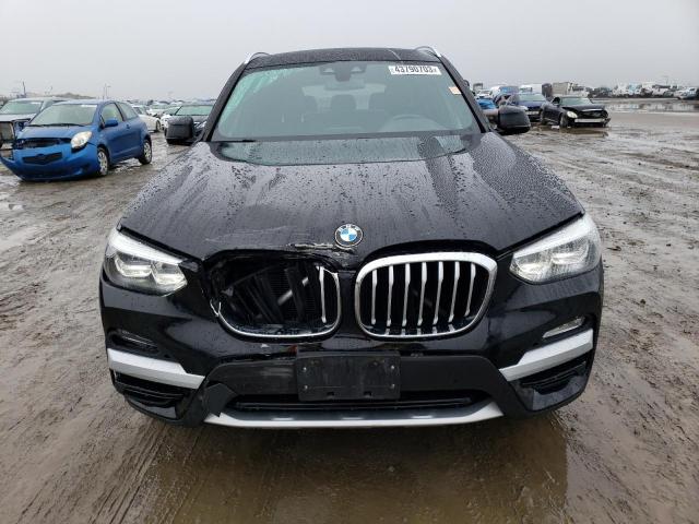5UXTR7C54KLR46296 - 2019 BMW X3 SDRIVE30I BLACK photo 5