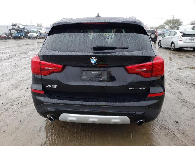 5UXTR7C54KLR46296 - 2019 BMW X3 SDRIVE30I BLACK photo 6