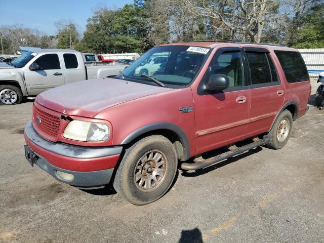 1FMRU15L91LA95836 - 2001 FORD EXPEDITION XLT MAROON photo 1