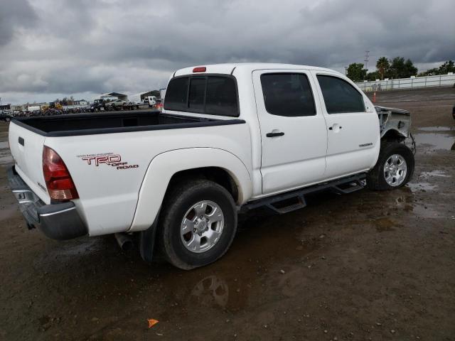 5TELU42N65Z094412 - 2005 TOYOTA TACOMA DOUBLE CAB WHITE photo 3