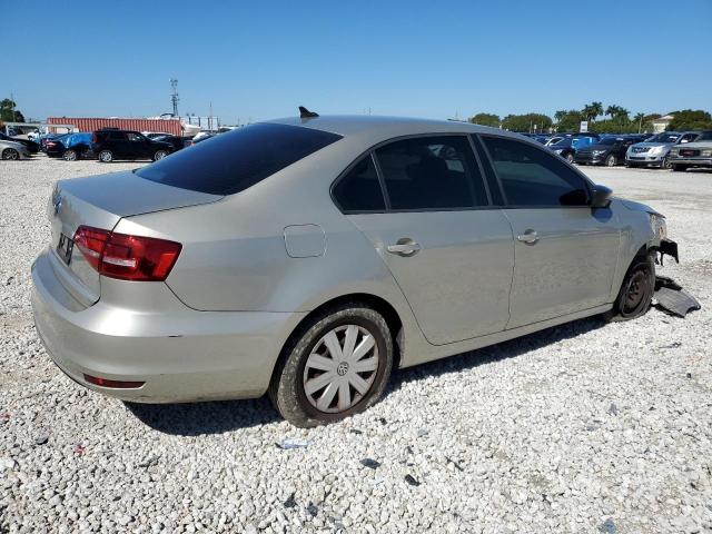 3VW2K7AJ6FM419279 - 2015 VOLKSWAGEN JETTA BASE BEIGE photo 3