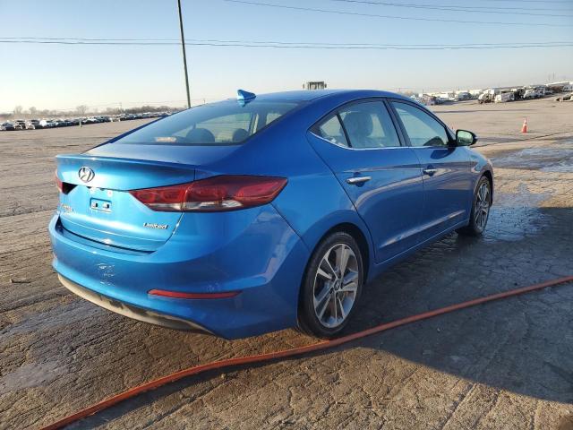 5NPD84LF9HH037032 - 2017 HYUNDAI ELANTRA SE BLUE photo 3