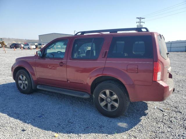 5N1AR18B08C603848 - 2008 NISSAN PATHFINDER S RED photo 2