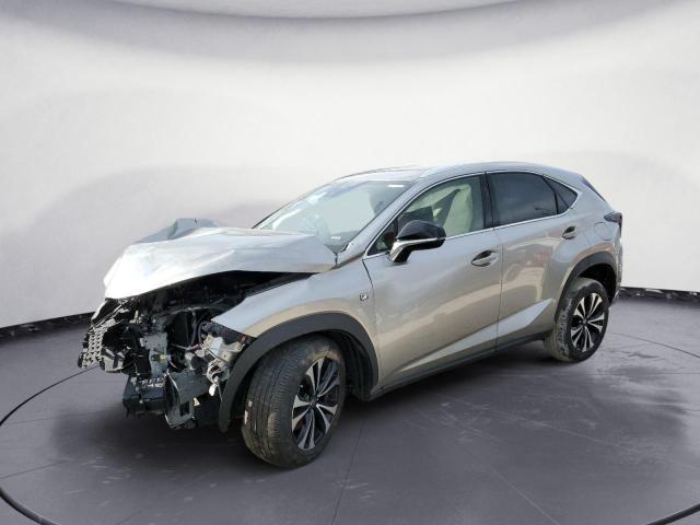 JTJSARDZ7M2263564 - 2021 LEXUS NX 300 BASE ვერცხლისფერი ფოტო 1