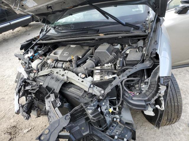 JTJSARDZ7M2263564 - 2021 LEXUS NX 300 BASE ვერცხლისფერი ფოტო 12