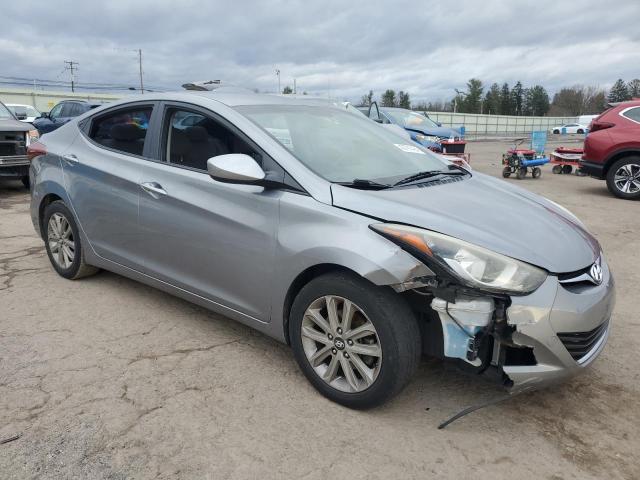 KMHDH4AE2EU030365 - 2014 HYUNDAI ELANTRA SE GRAY photo 4