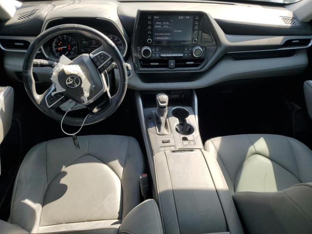 5TDGZRBH0LS508126 - 2020 TOYOTA HIGHLANDER XLE SILVER photo 7