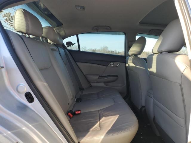 2HGFB2F94FH528152 - 2015 HONDA CIVIC EXL 银色 照片 10