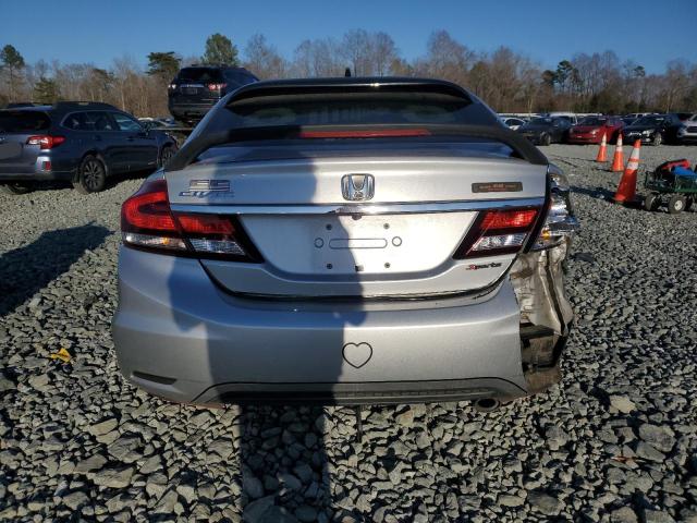 2HGFB2F94FH528152 - 2015 HONDA CIVIC EXL 银色 照片 6