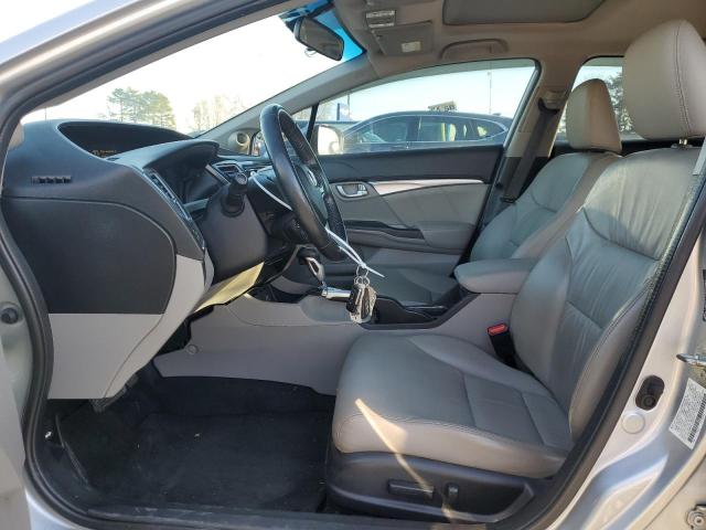 2HGFB2F94FH528152 - 2015 HONDA CIVIC EXL 银色 照片 7