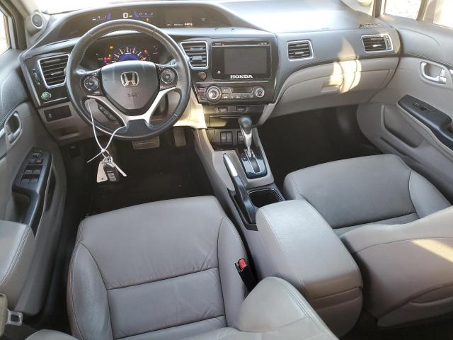 2HGFB2F94FH528152 - 2015 HONDA CIVIC EXL 银色 照片 8