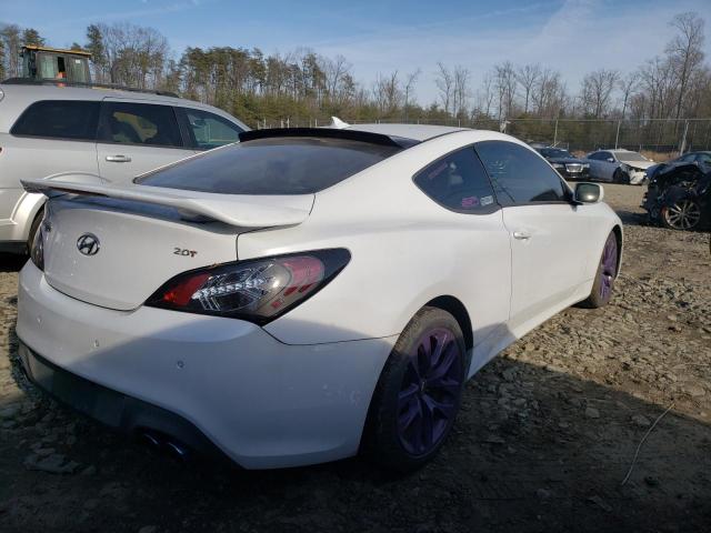 KMHHT6KD5EU113838 - 2014 HYUNDAI GENESIS CO 2.0T WHITE photo 3