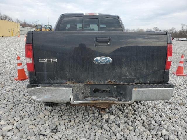 1FTPW14V37FA62959 - 2007 FORD F150 SUPERCREW BLACK photo 6