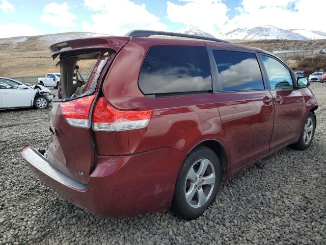 5TDKK3DCXBS003402 - 2011 TOYOTA SIENNA LE ORANGE photo 3