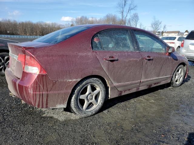 2HGFA16659H541922 - 2009 HONDA CIVIC LX-S BLACK photo 3